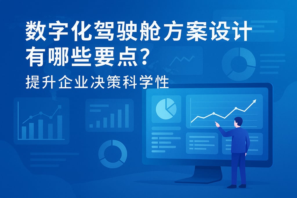 数字化驾驶舱方案设计有哪些要点？提升企业决策科学性