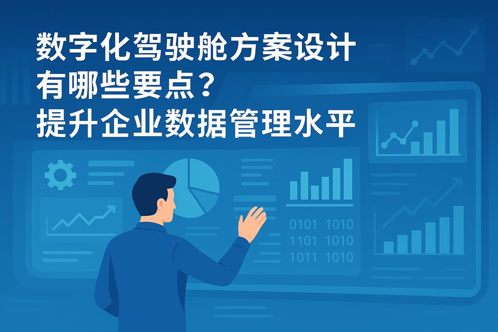 数字化驾驶舱方案设计有哪些要点？提升企业数据管理水平