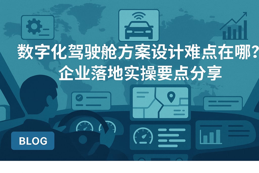 数字化驾驶舱方案设计难点在哪？企业落地实操要点分享
