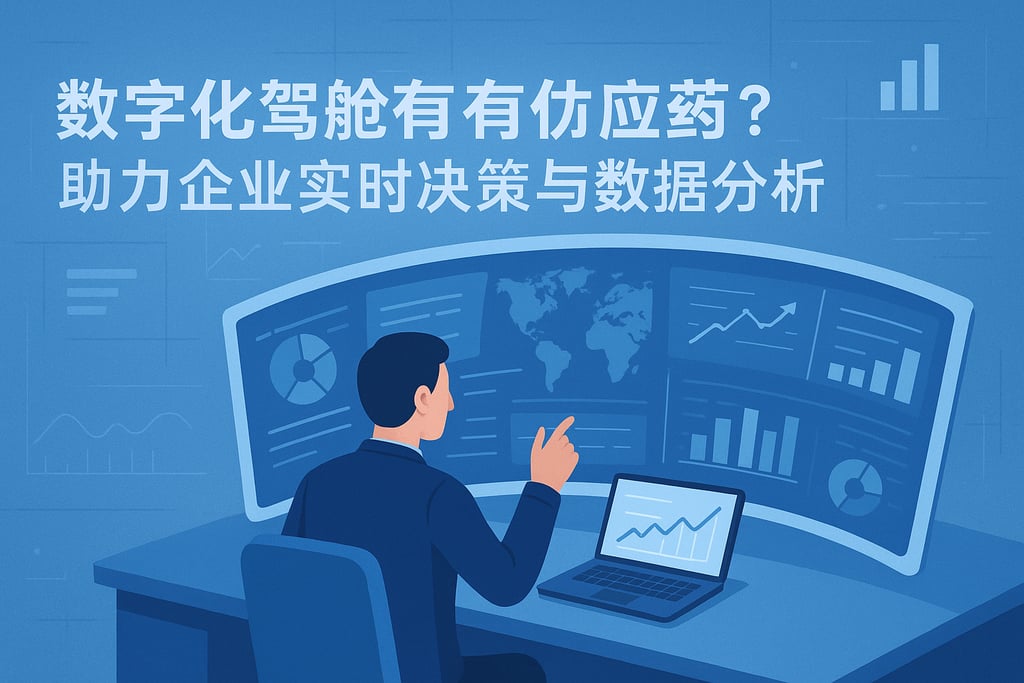 数字化驾驶舱有什么优势？助力企业实时决策与数据分析