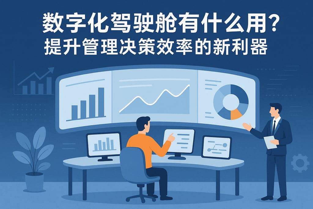 数字化驾驶舱有什么用？提升管理决策效率的新利器