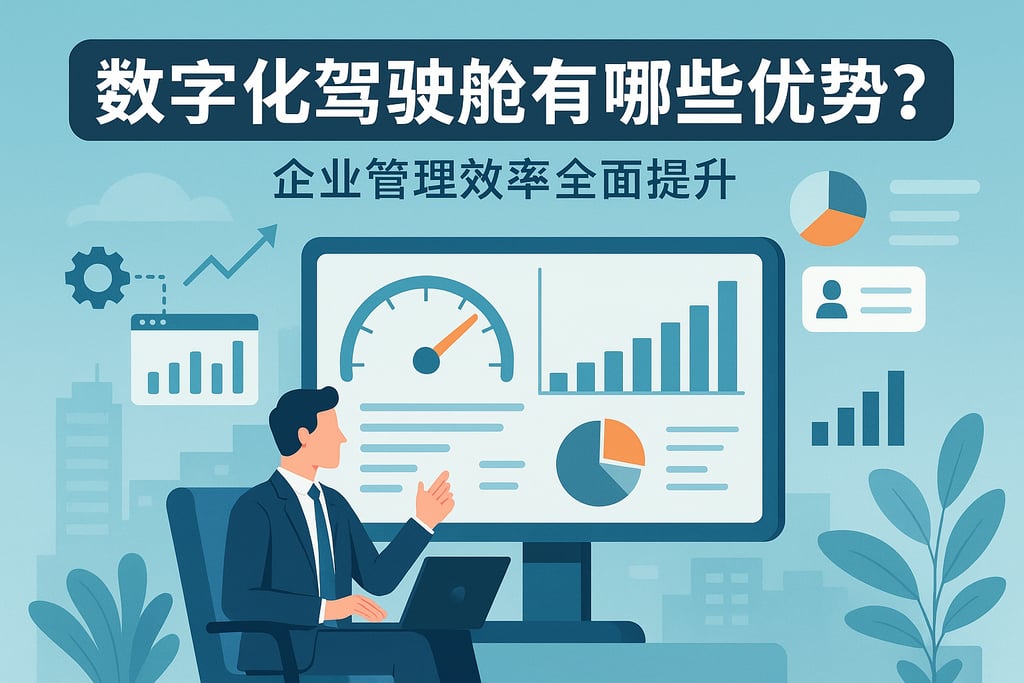 数字化驾驶舱有哪些优势？企业管理效率全面提升