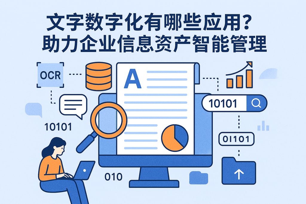 文字数字化有哪些应用？助力企业信息资产智能管理