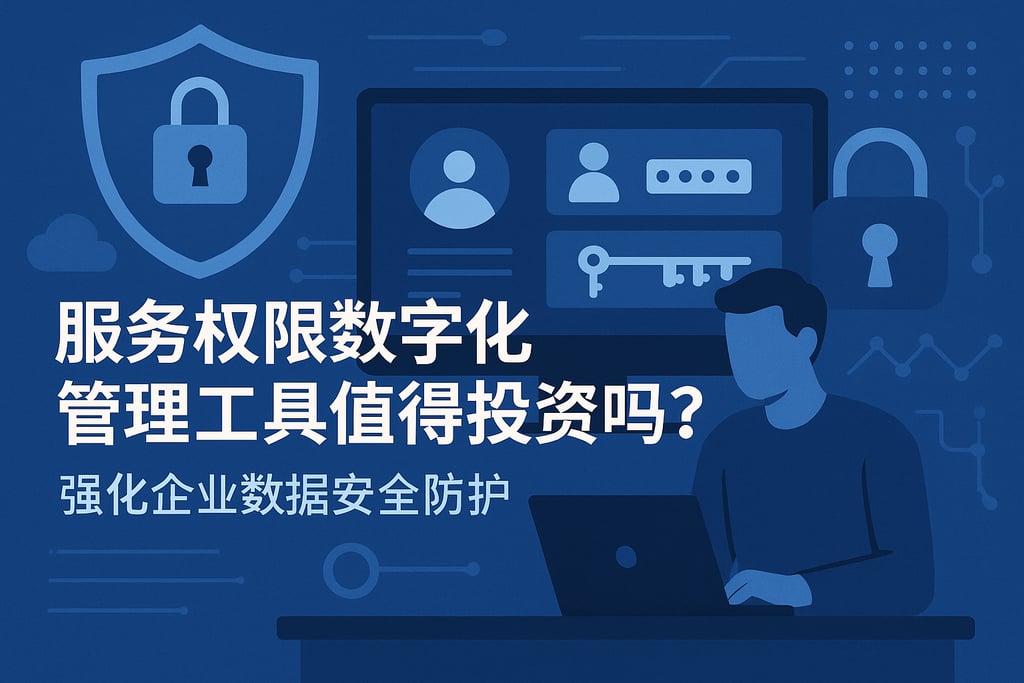 服务权限数字化管理工具值得投资吗？强化企业数据安全防护
