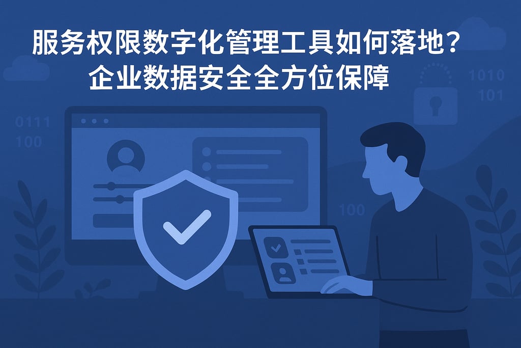服务权限数字化管理工具如何落地？企业数据安全全方位保障