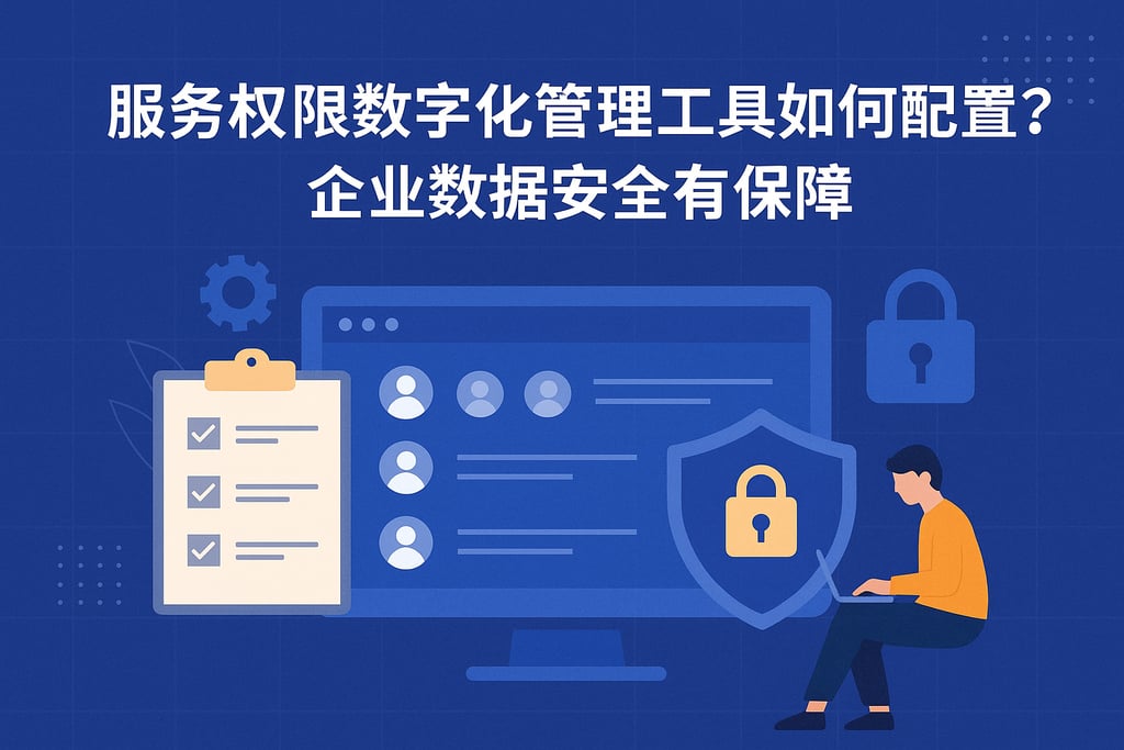 服务权限数字化管理工具如何配置？企业数据安全有保障