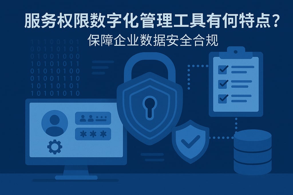 服务权限数字化管理工具有何特点？保障企业数据安全合规