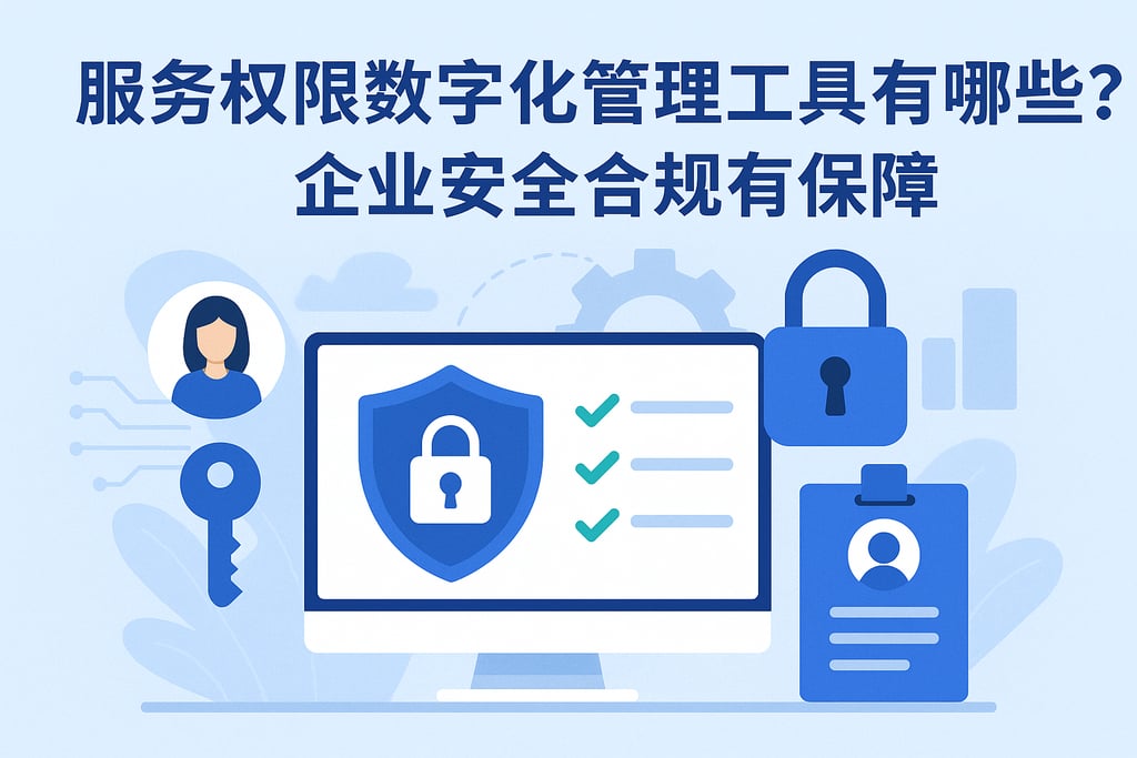 服务权限数字化管理工具有哪些？企业安全合规有保障