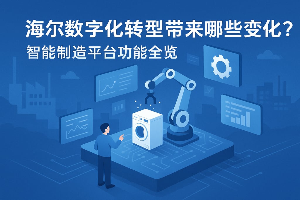 海尔数字化转型带来哪些变化？智能制造平台功能全览