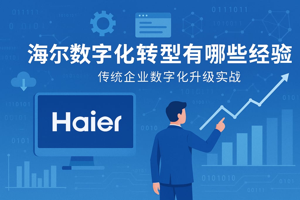 海尔数字化转型有哪些经验？传统企业数字化升级实战