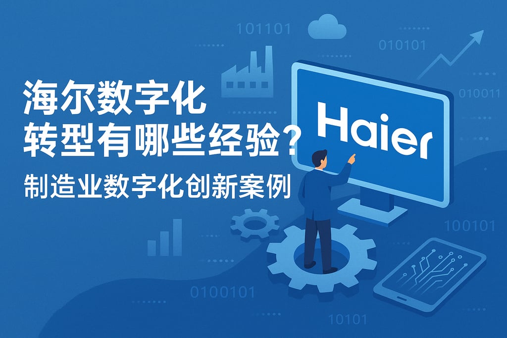 海尔数字化转型有哪些经验？制造业数字化创新案例