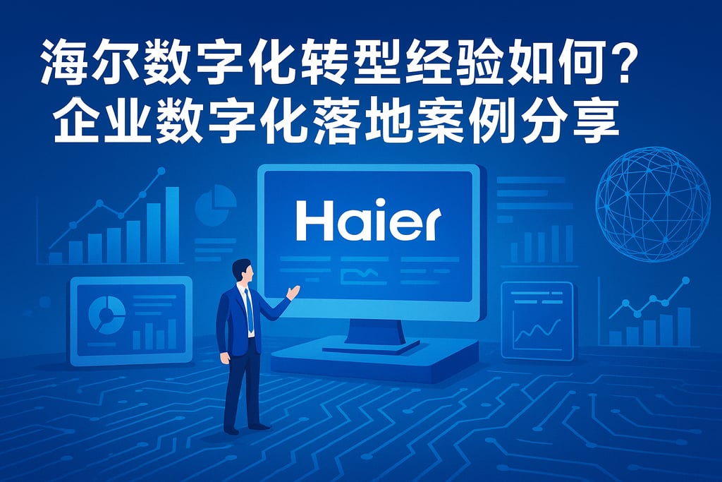 海尔数字化转型经验如何？企业数字化落地案例分享