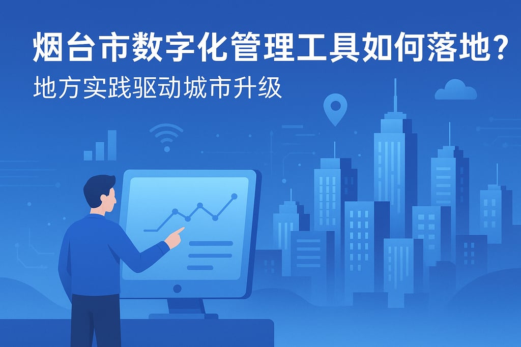 烟台市数字化管理工具如何落地？地方实践驱动城市升级