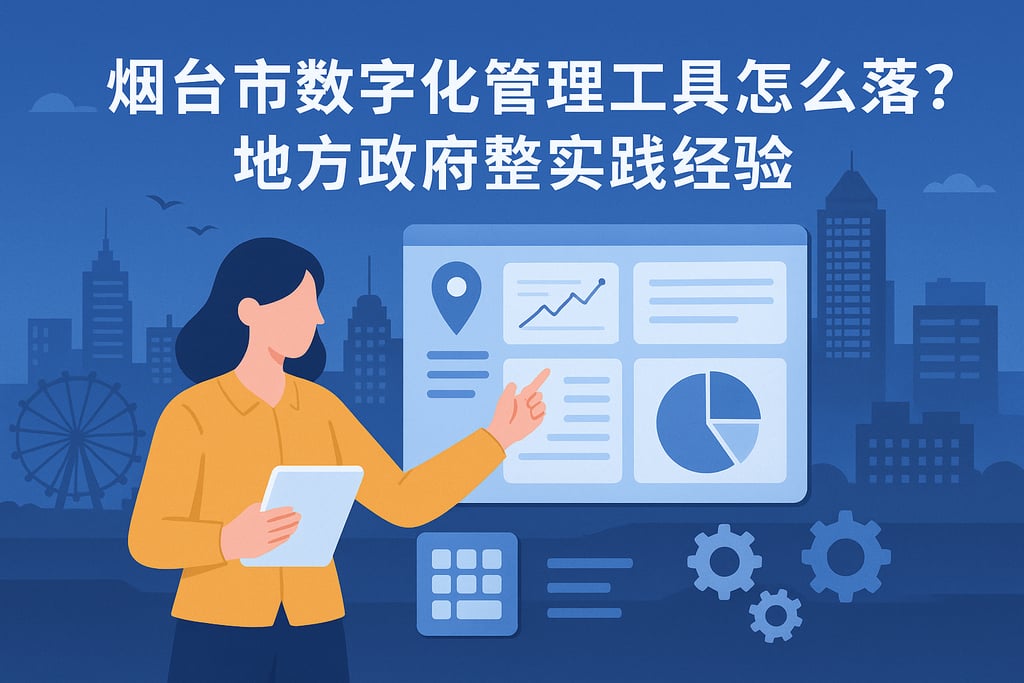 烟台市数字化管理工具怎么落地？地方政府数字化实践经验