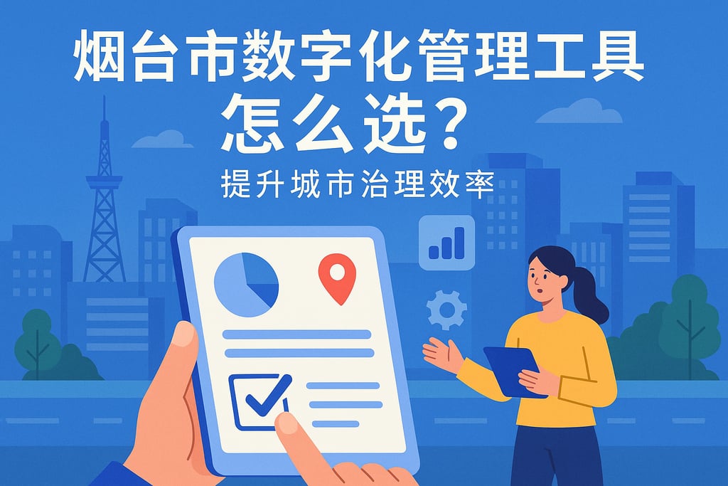 烟台市数字化管理工具怎么选？提升城市治理效率
