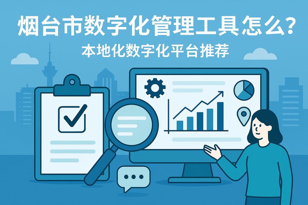 烟台市数字化管理工具怎么选？本地化数字化平台推荐
