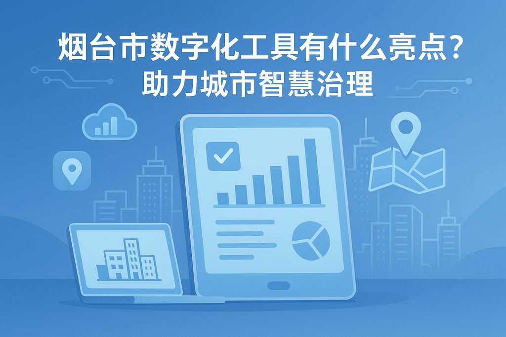 烟台市数字化管理工具有什么亮点？助力城市智慧治理