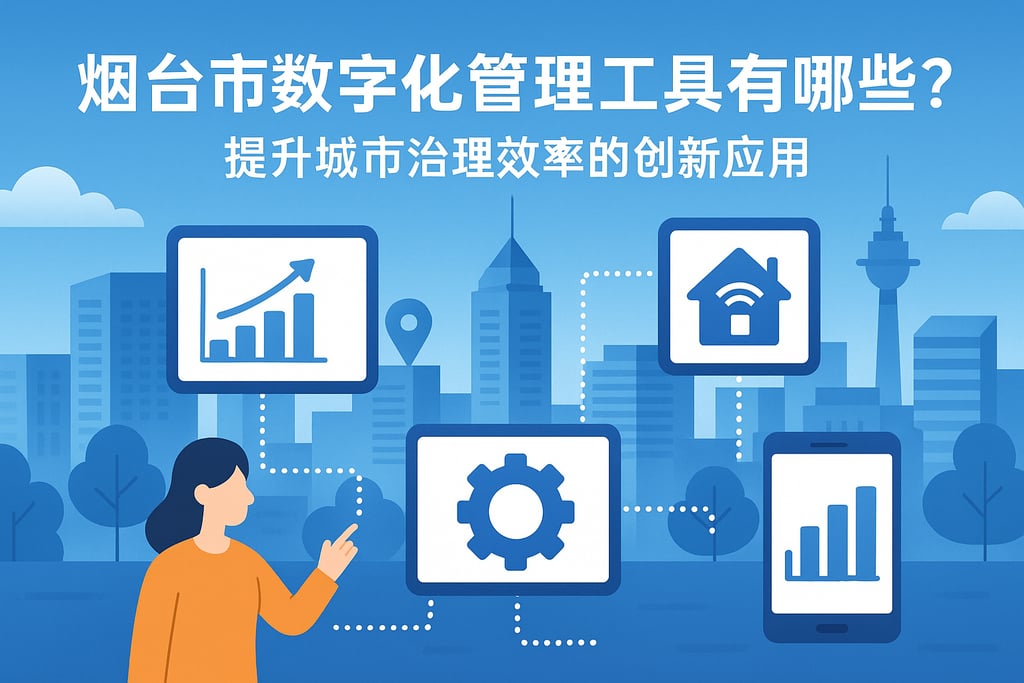 烟台市数字化管理工具有哪些？提升城市治理效率的创新应用