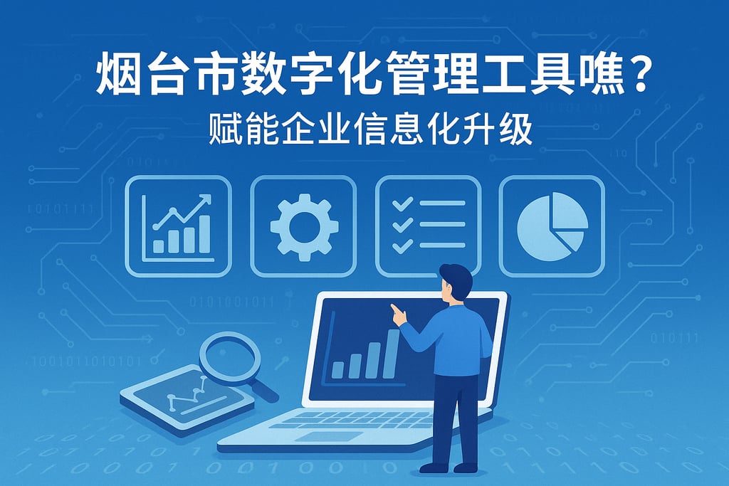 烟台市数字化管理工具有哪些？赋能企业信息化升级