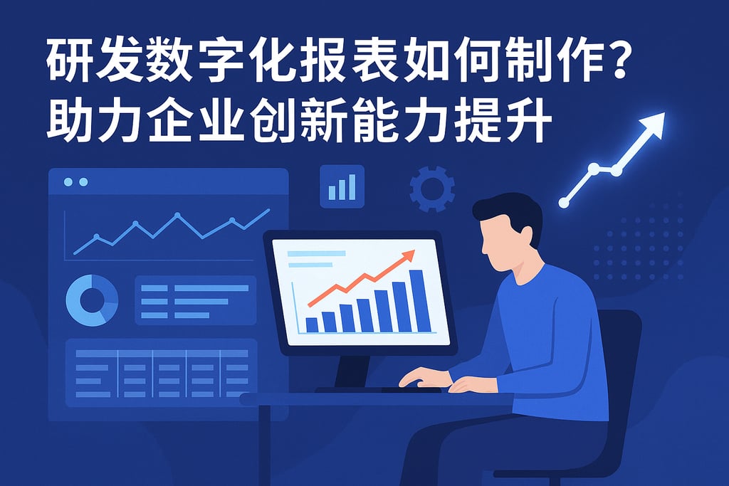 研发数字化报表如何制作？助力企业创新能力提升