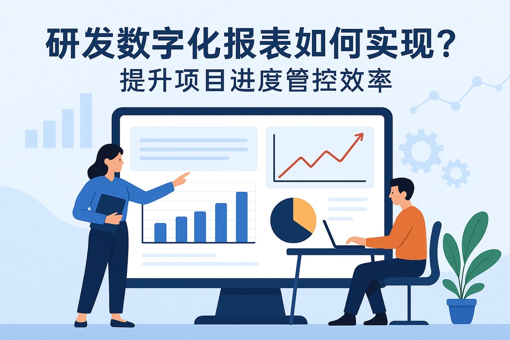 研发数字化报表如何实现？提升项目进度管控效率