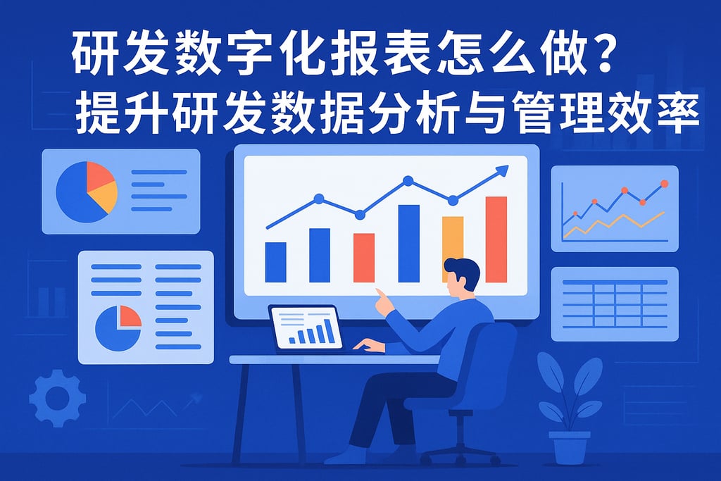 研发数字化报表怎么做？提升研发数据分析与管理效率