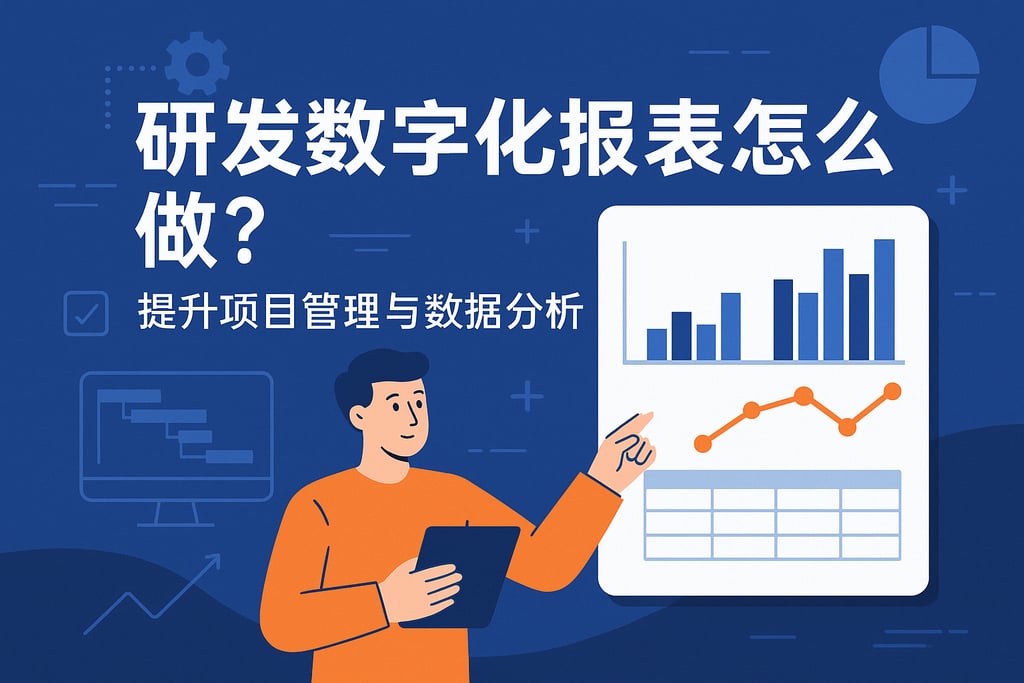 研发数字化报表怎么做？提升项目管理与数据分析能力