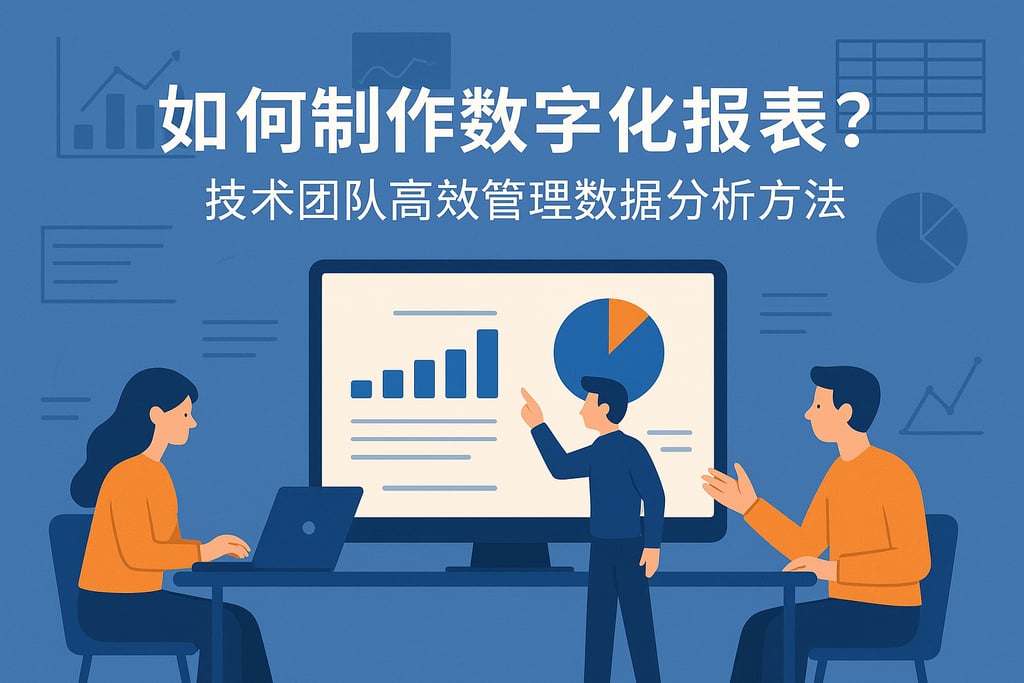 研发数字化报表怎么制作？技术团队高效管理数据分析方法