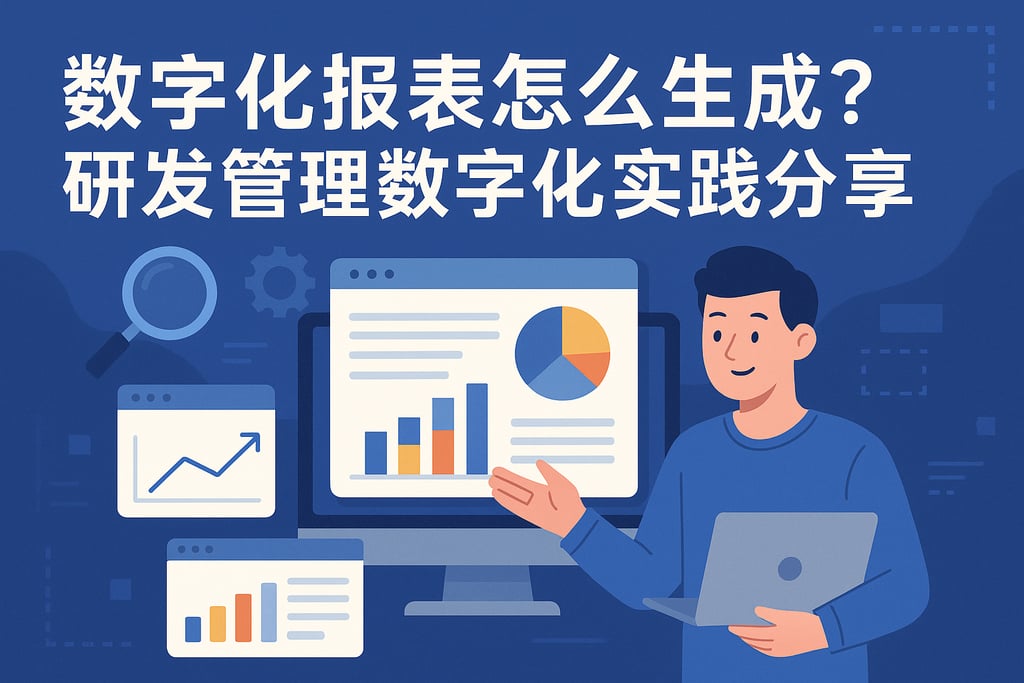 研发数字化报表怎么生成？研发管理数字化实践分享