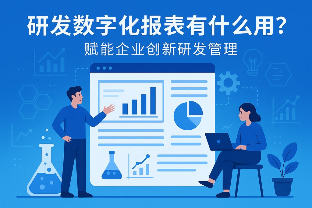 研发数字化报表有什么用？赋能企业创新研发管理