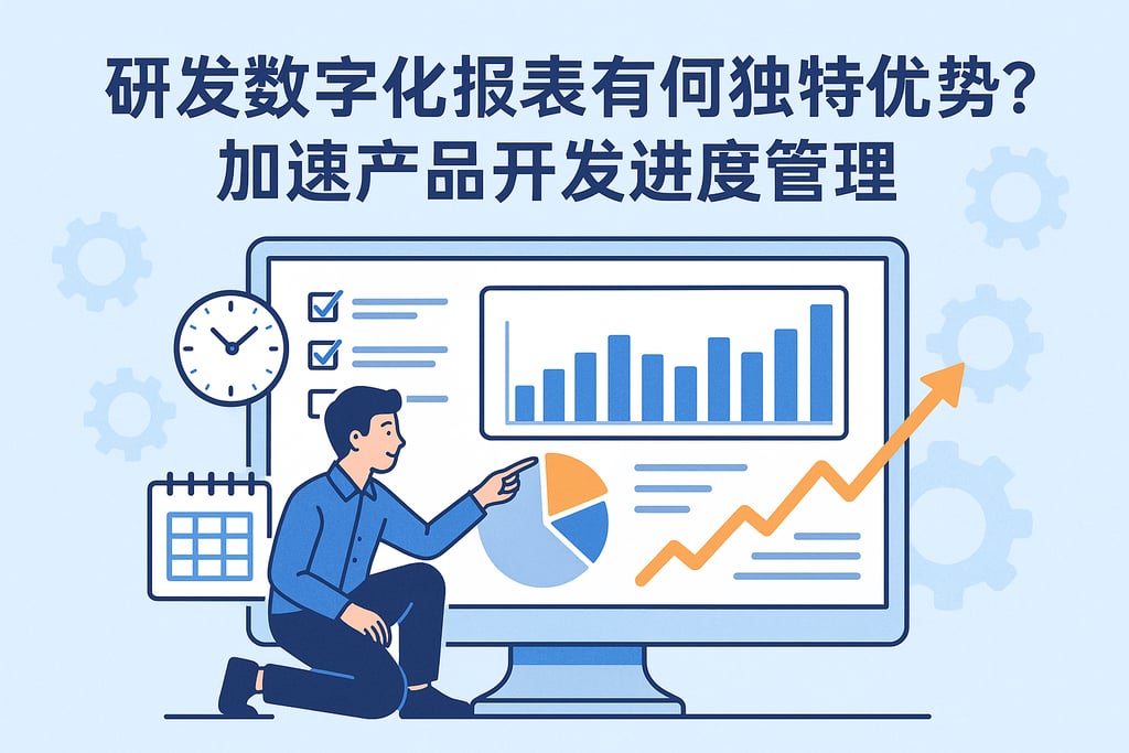 研发数字化报表有何独特优势？加速产品开发进度管理