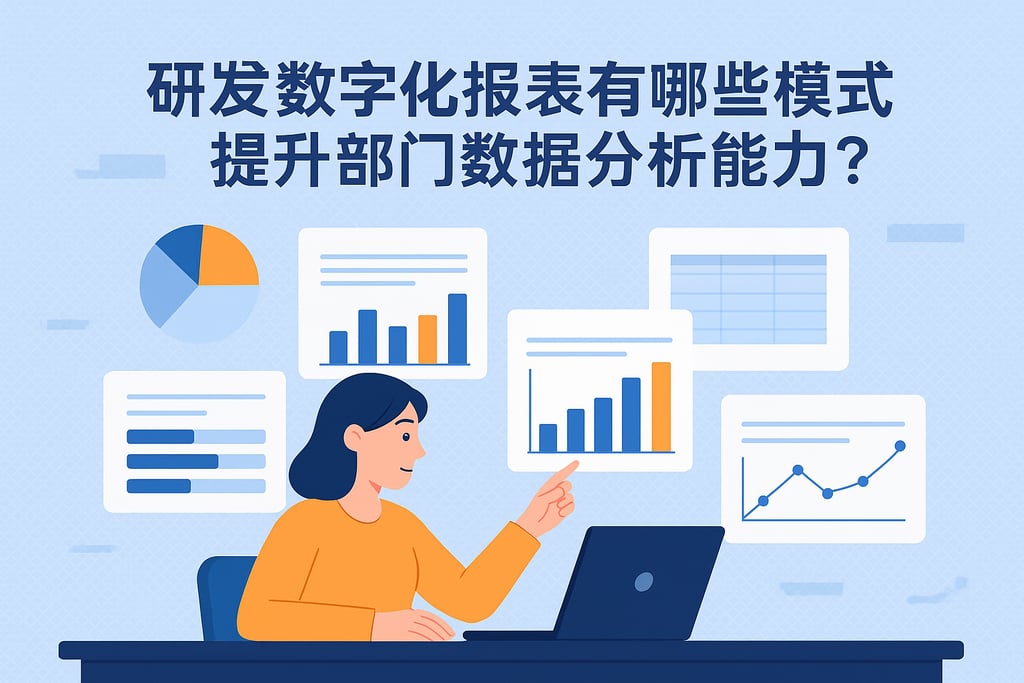 研发数字化报表有哪些模板？提升部门数据分析能力