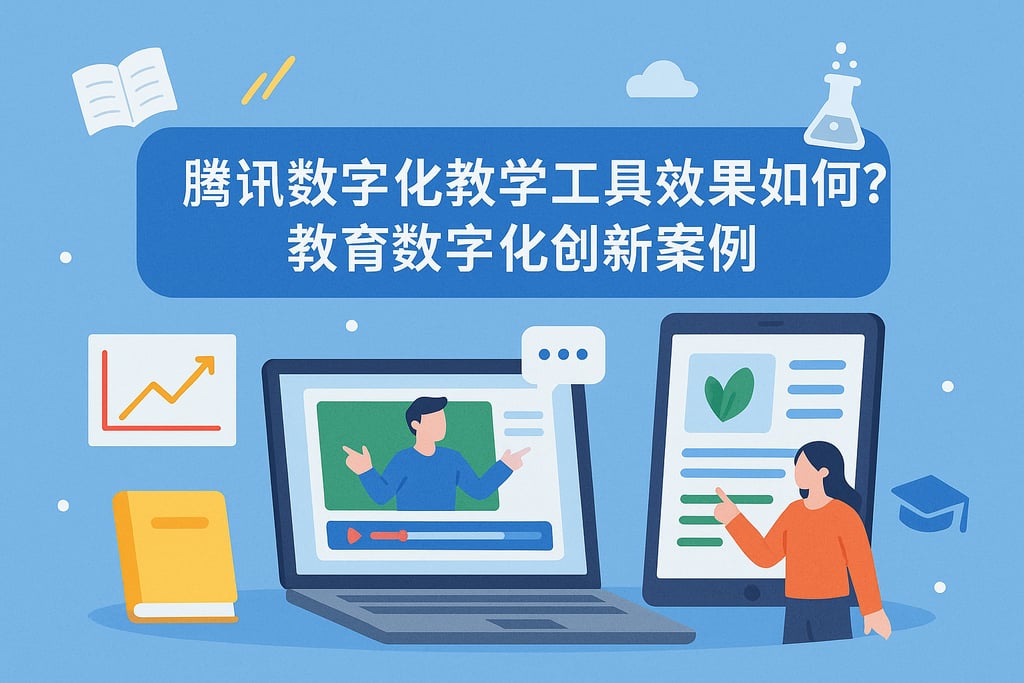 腾讯数字化教学工具效果如何？教育数字化创新案例