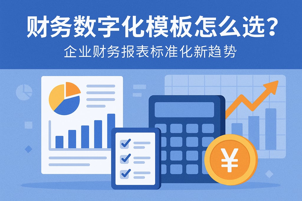 财务数字化模板怎么选？企业财务报表标准化新趋势