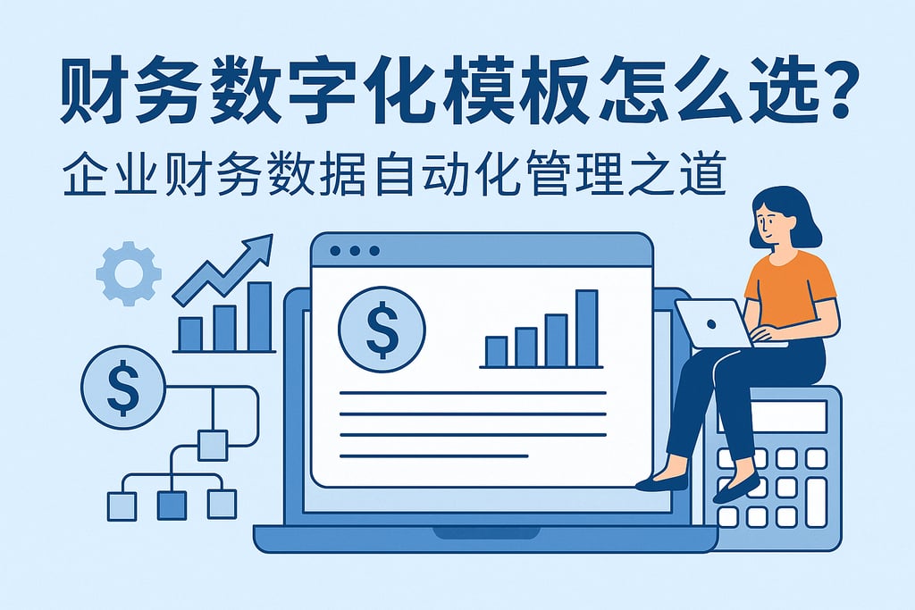 财务数字化模板怎么选？企业财务数据自动化管理之道