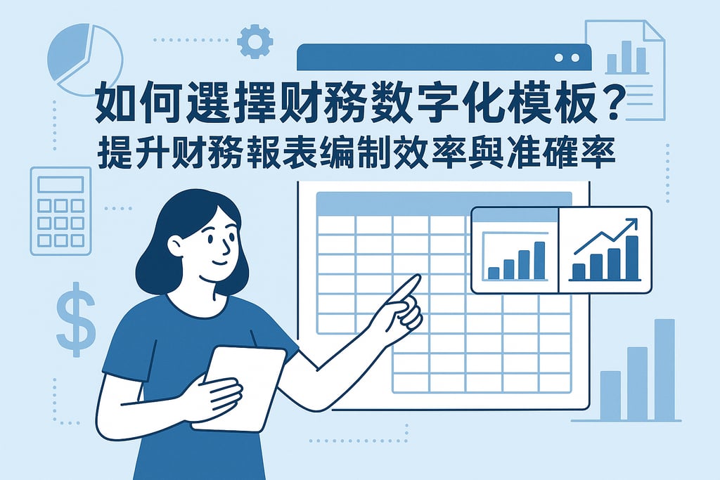 财务数字化模板怎么选？提升财务报表编制效率与准确率