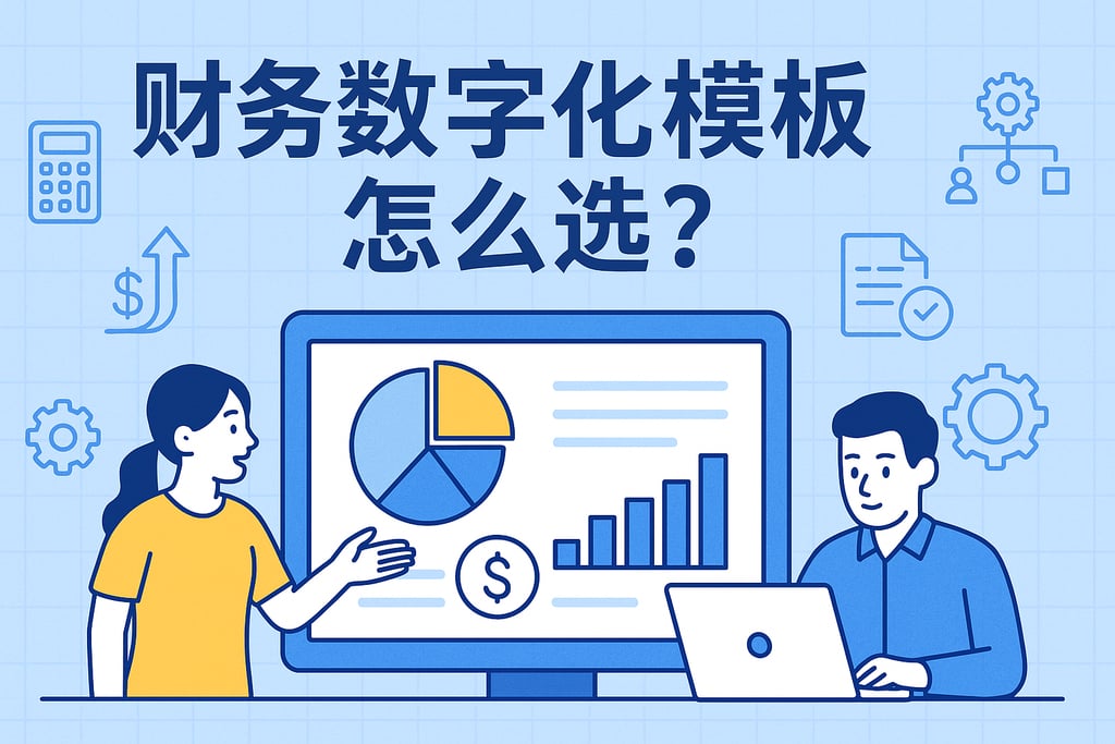 财务数字化模板怎么选？支持企业财务管理自动化