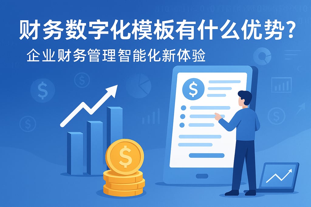 财务数字化模板有什么优势？企业财务管理智能化新体验
