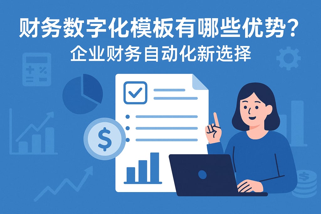 财务数字化模板有哪些优势？企业财务自动化新选择
