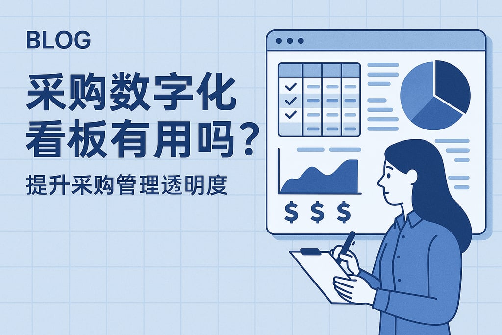 采购数字化看板有用吗？提升采购管理透明度