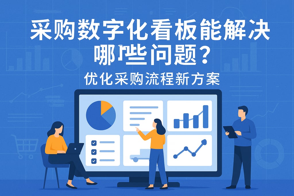 采购数字化看板能解决哪些问题？优化采购流程新方案