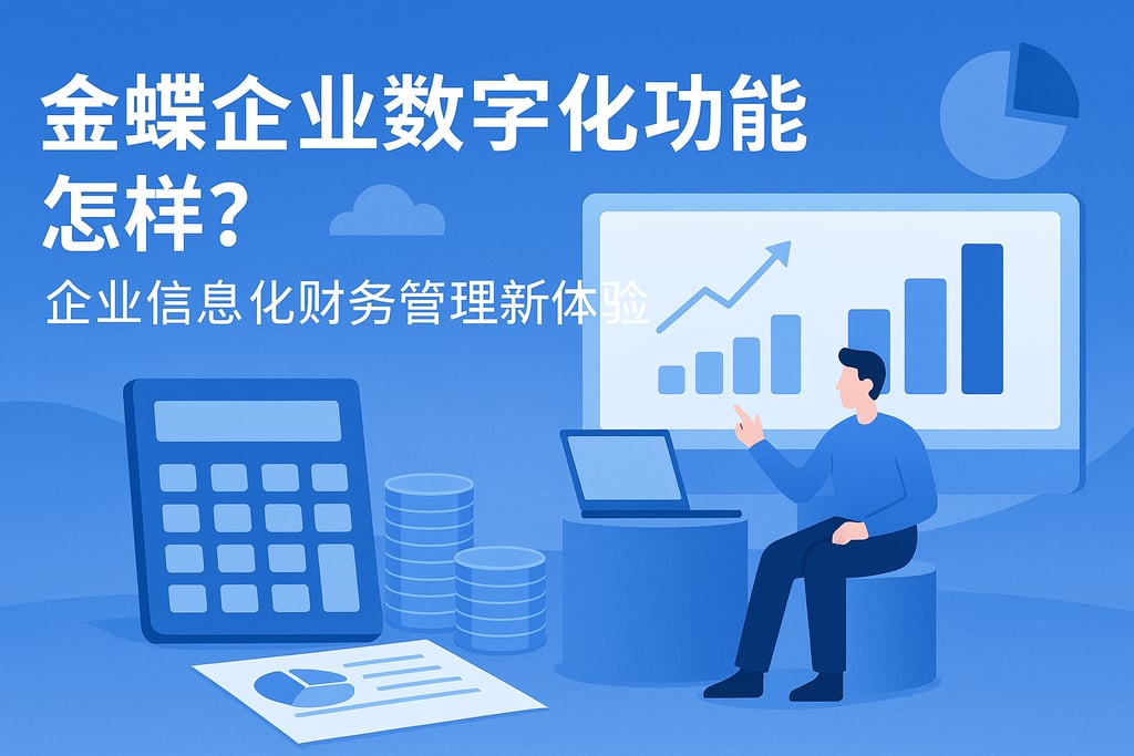 金蝶企业数字化功能怎样？企业信息化财务管理新体验
