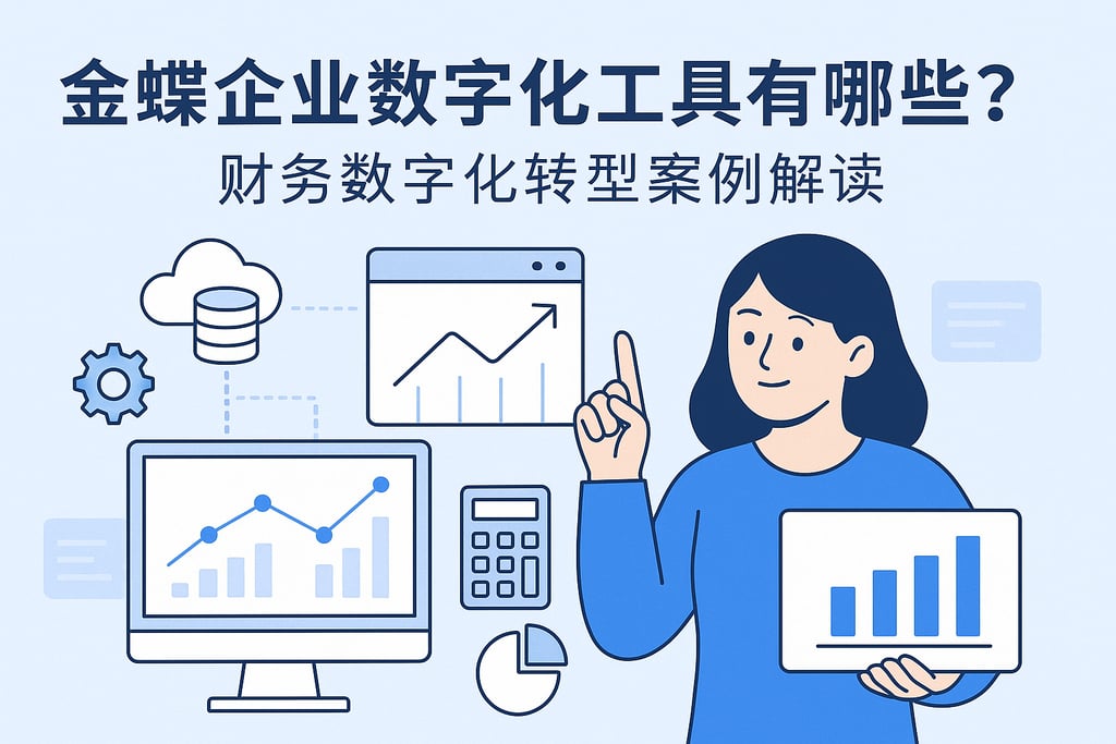 金蝶企业数字化工具有哪些？财务数字化转型案例解读