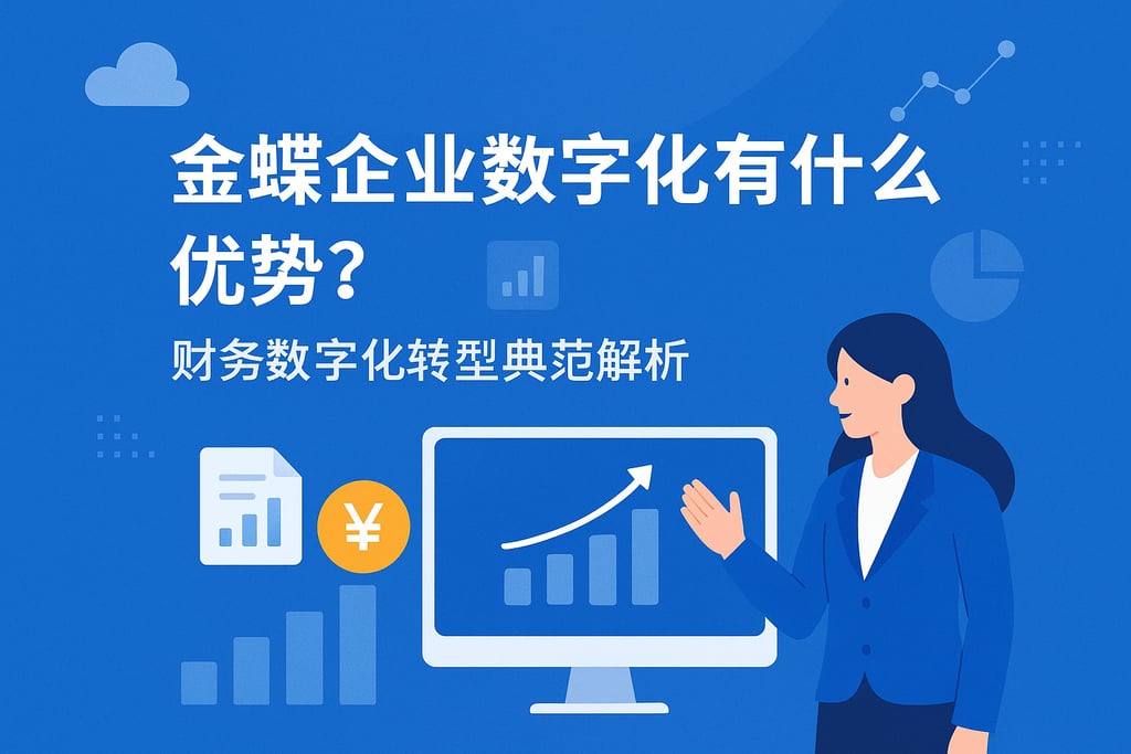 金蝶企业数字化有什么优势？财务数字化转型典范解析