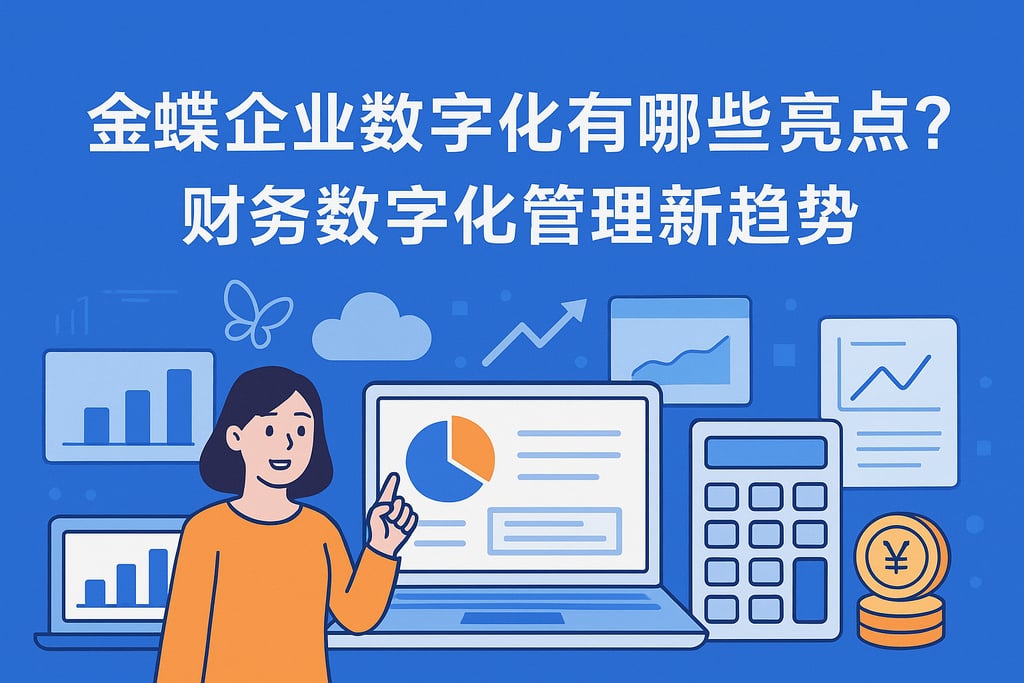 金蝶企业数字化有哪些亮点？财务数字化管理新趋势