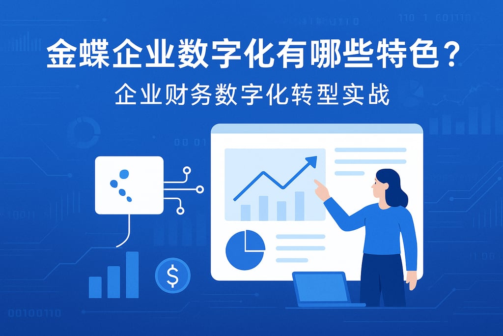 金蝶企业数字化有哪些特色？企业财务数字化转型实战