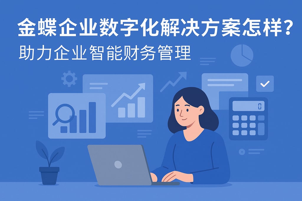 金蝶企业数字化解决方案怎么样？助力企业智能财务管理