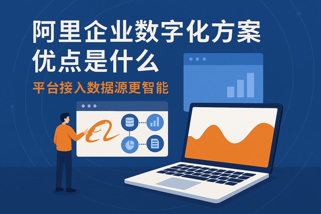 阿里企业数字化方案优点是什么？平台接入数据源更智能