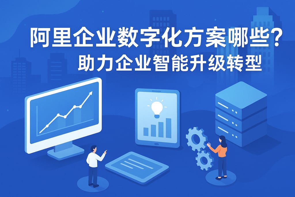 阿里企业数字化方案有哪些？助力企业智能升级转型