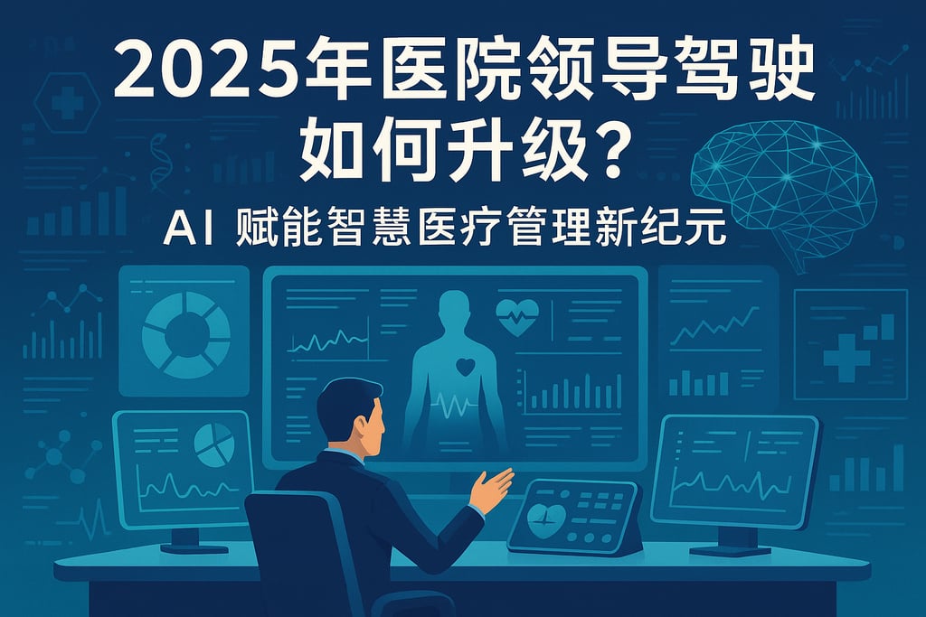 2025年医院领导驾驶舱如何升级？AI赋能智慧医疗管理新纪元